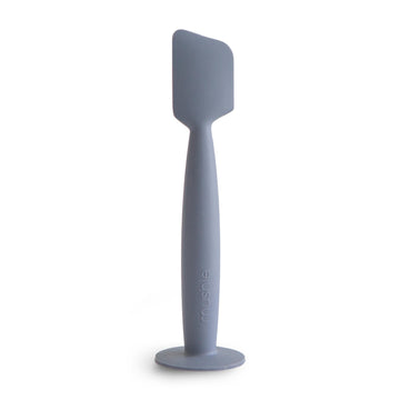 mushie Diaper Cream Applicator Soft Silicone with Suction Base (Tradewinds)