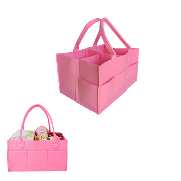 Baby Diaper Caddy is a versatile baby basket designed for nursery storage, car organization, and as a thoughtful gift for baby s