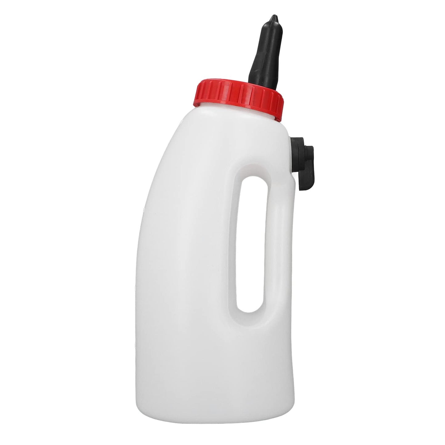Calf Milk Bottle, 4L New Born Calf Milk Feeder Farm Nursing Equipment With Handle Nipple