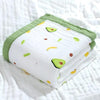 DEERGH ENTERPRISE 6 Layer Muslin Baby Blanket for Newborn (05 Years) | 6 Layer 100% Cotton Baby Blanket 110x110 cm | Soft Breat