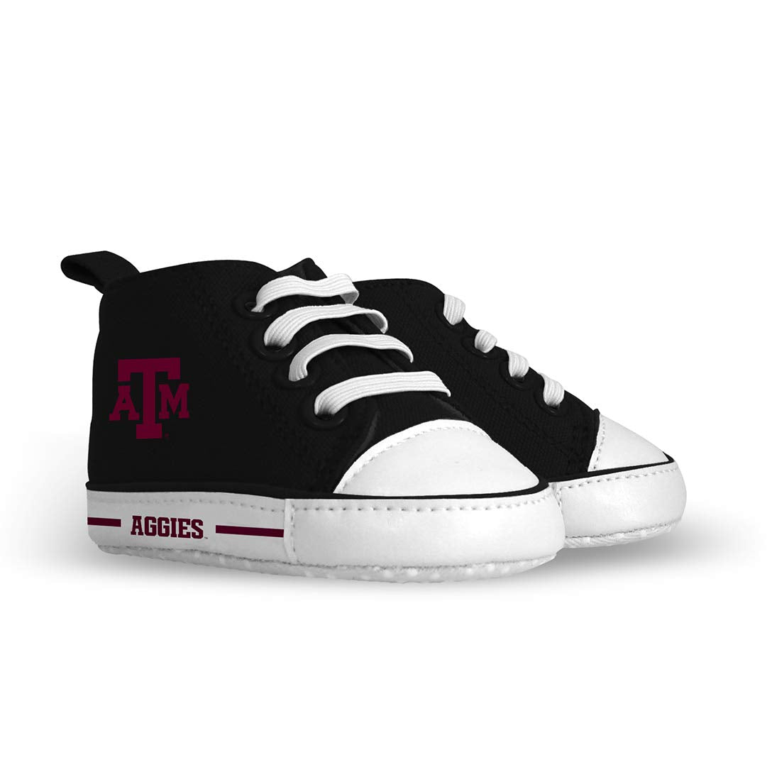 Baby Fanatic Unisex Baby Pre-Walker Hightops - Texas A&M Aggies Officially Licensed Baby Shoes