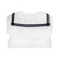 Petit Ami Baby Boys 2 Piece Nautical Bobby Suit With Collar, 6 Months, White