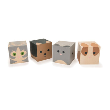 Uncle Goose Cubelings Pets - Made in The USA