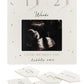 Sonogram Picture Frame | Countdown Weeks | Keepsake Baby Ultrasound Frame | Great Gift For Expecting Parents | Nursery D  Cor |