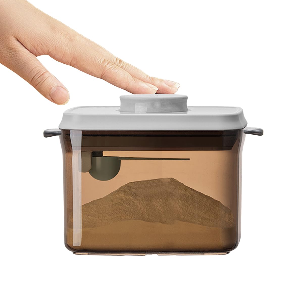 Ankou Airtight Formula Container-1000Ml/400G Formula Dispenser With Lids, Bpa-Free Food Storage Containers, One Button Handy Mil