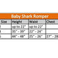 Rubie'S Unisex Child Rubies Baby Shark With Sound Chip Costume, As Shown, Infant Us