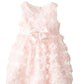 Bonnie Baby Baby Girls' Pink Mesh Bonaz Dress, Pink, 24M