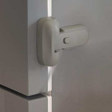 2-Pack Child Proof Fridge Lock - Refrigerator Lock For Kids, No Tools Required, Freezer Latch To Keep Door Closed For Toddlers,