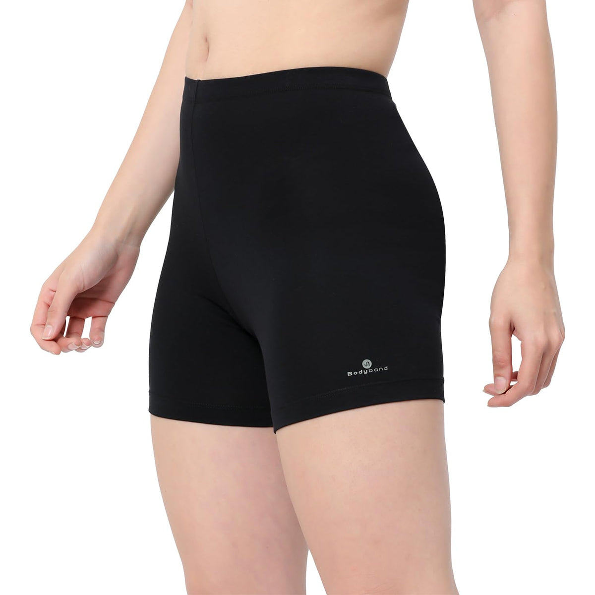 Bodyband Cycling Shorts for Women Shorts  High Waist Under Skirt Shorts for Women & Girls Stretchable Skin Fit Under Dress Shor
