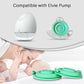 Tbuymax 4 Pc Pump Seals Compatible With Elvie Wearable Breast Pump Parts, Silicone Membrane Diaphragm Compatible With Elvie Pump