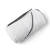 Malabar Baby Luxe Bamboo, Unisex, Baby & Toddler Bath & Beach Towel, Detailed Pom Pom Trim (Grey)