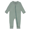Guisby Baby Zippers Pajamas, Rayon Footless Romper With Mittens Green 12-18 Months