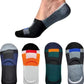 Unisex Cotton Invisible No Show Loafer Socks With Anti Slip Silicon Grip, Multcolor, Pack Of 4