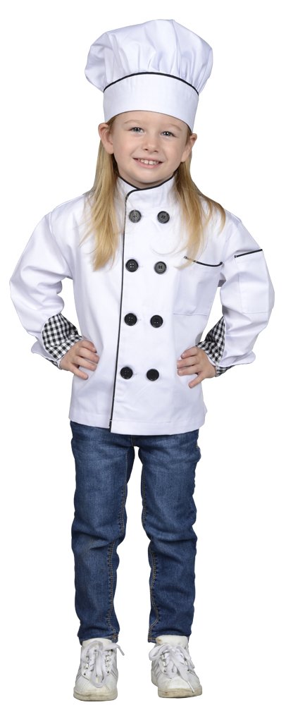 Aeromax Cjc-Lrg Junior Chef Jacket & Hat  Large