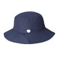 Baby Sun Hat Toddler Bucket Hat For Boys 2-7 Years Smile Face Navy