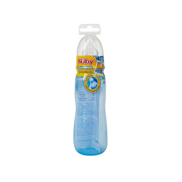 Nuby Standard Neck Tinted Bottle, 8Oz, 3+ Months, Single Pack Of 1, Colors May Vary