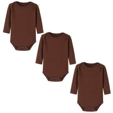 Enfants Ch?Is Brown Bodysuit Baby 9 Months