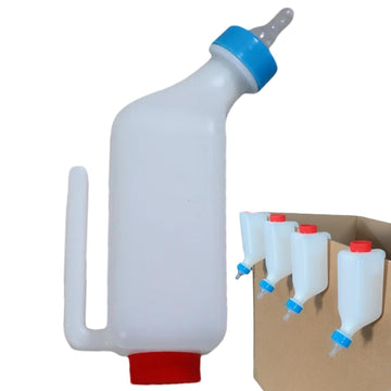 Goat Bottles for Feeding Baby Goats - 800ML Animal Feeding Bottle with Soft Nipple, Lamb Nursing Bottle, Little Goat Calf Sheep 