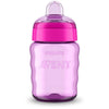 Avent Philips Silicone Classic Soft Spout Cup | 260Ml | Pink/Purple | 9M+ | Scf553/03