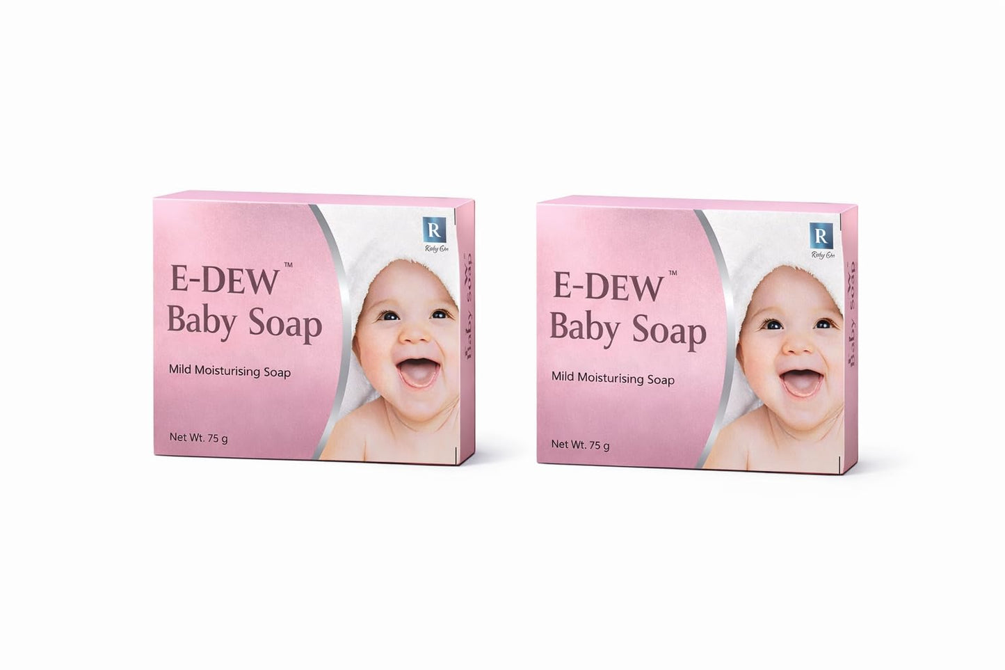 EDew Baby Soap, Mild Moisturising Soap, 75 G