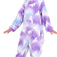 Newplush Unisex Children Unicorn Pyjamas Halloween Kids Onesie Costume (2 Yeras Older, Purple Night)