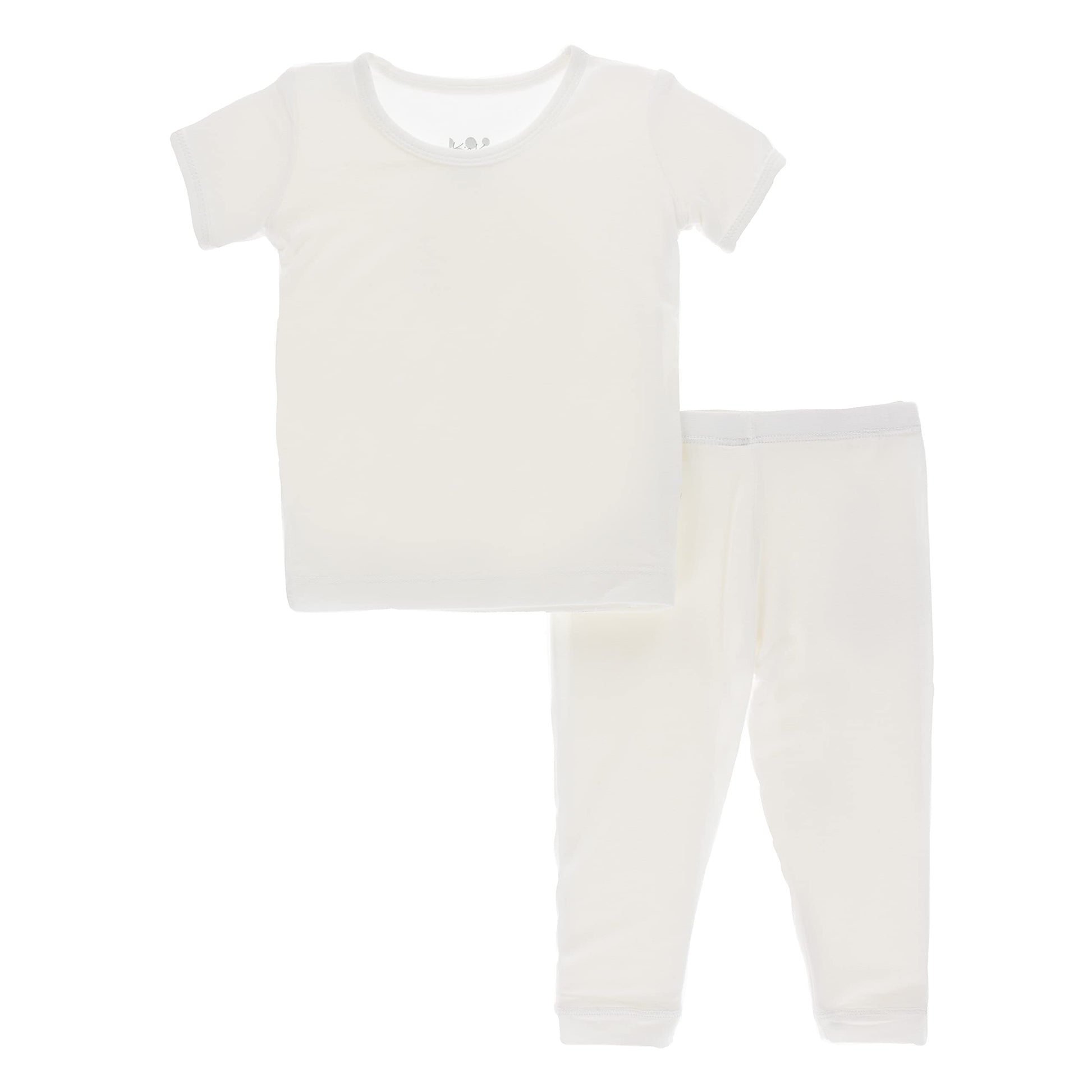 KicKee Pants Pajamas for Siblings, Big Brother & Big Sister Applique, TwoPiece Set, Zip Coverall, Baby and Kids, Natural, 4T