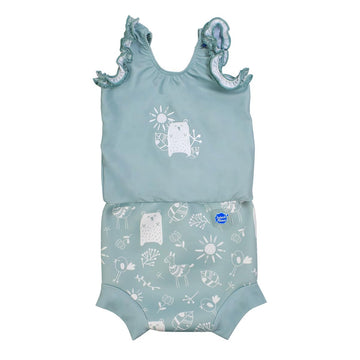 Splash About Happy Nappy Diaper Swimsuit (2-3 Years, Sunny Bear)