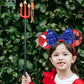 Razko Headband, Minnie Ears, Rose Gold, Iridescent, Silver Blue Rainbow, Spider Design, One Size Fits All