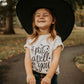 Wallarenear Toddler Kids Sweatshirts Halloween Outfits Letter Print Long Sleeve Shirt Crewneck Pullover Fall Sweater Clothes (Cr