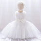 Tuiji Baby Girl Baptism Wedding Dresses Christening Dresses For Baby Girl 6 12 Months White Toddler Dresses 70