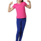 Van Heusen Girls Mid Rise Leggings  Power Plus Cotton Spandex  Power Plus, Super Soft, Stretchable_56301_Sodalite Blue_56 Yea