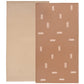 Owlowla Baby Diaper Changing Pad Portable Changing Mat Travel Changing Pad Liner For Baby And Small Toddler(Beige&Brush Strokes)