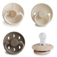 Frigg Silkysoft Silicone Baby Pacifier 4-Pack Crystal Sparkle | Made In Denmark | Bpa-Free (0-6 Months)