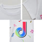 D.O.T 3Pcs Tic Toc Girl Skirt Sets T Shirt Top Bowknot Skirt With Bag Outfits (Pink, 2-3T)