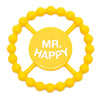 Bella Tunno Happy Teether for Boys - Soft & Easy Grip Baby Boy Teether Toy, Silicone Teether Ring to Help Soothe Gums, Non-Toxic