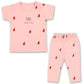 Wish Karo Cotton Printed Top & Bottom Pajama Set Night Dress for Boys & Girls(ndp69pnk_Pink_23mths)