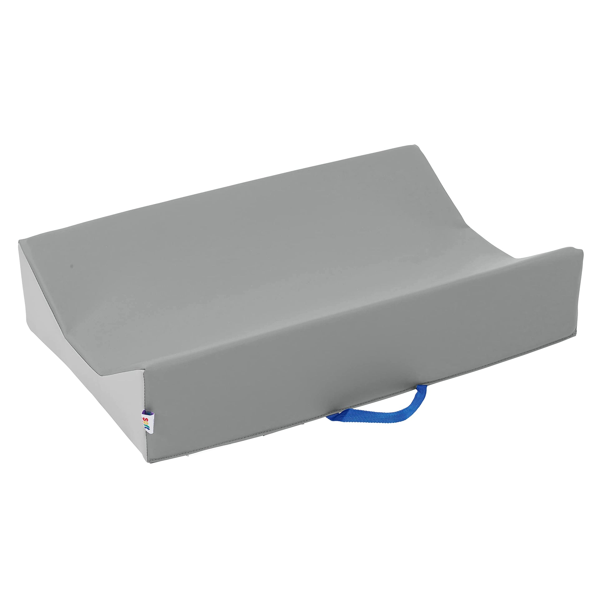 Ecr4Kids Softzone Baby Changing Pad, Contoured, Grey/Light Grey