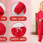 Happy Town Toddler Fall Outfits For Girl Boy Long Sleeve Hoodie Top And Long Sweatpants Set Toddler Sweatsuit (Solid Color-Red,