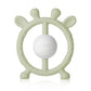 Ali+Oli Sage Giraffe Baby Teether & Rattle, Silicone Teethers for Babies 3+ Months, BPA Free & Freezable Teething Toys