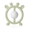 Ali+Oli Sage Giraffe Baby Teether & Rattle, Silicone Teethers for Babies 3+ Months, BPA Free & Freezable Teething Toys