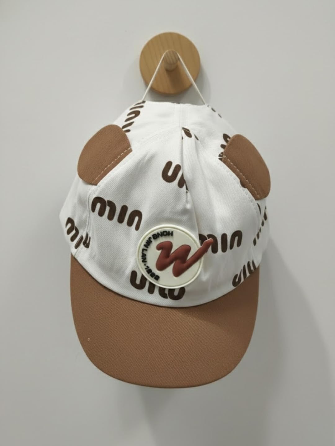 Cdeck Kids Cotton Cap For Boys & Girls (48 Years) | Cute Cartoon Adjustable Hat For Outdoor Play & Comfortable Wear (Brown)