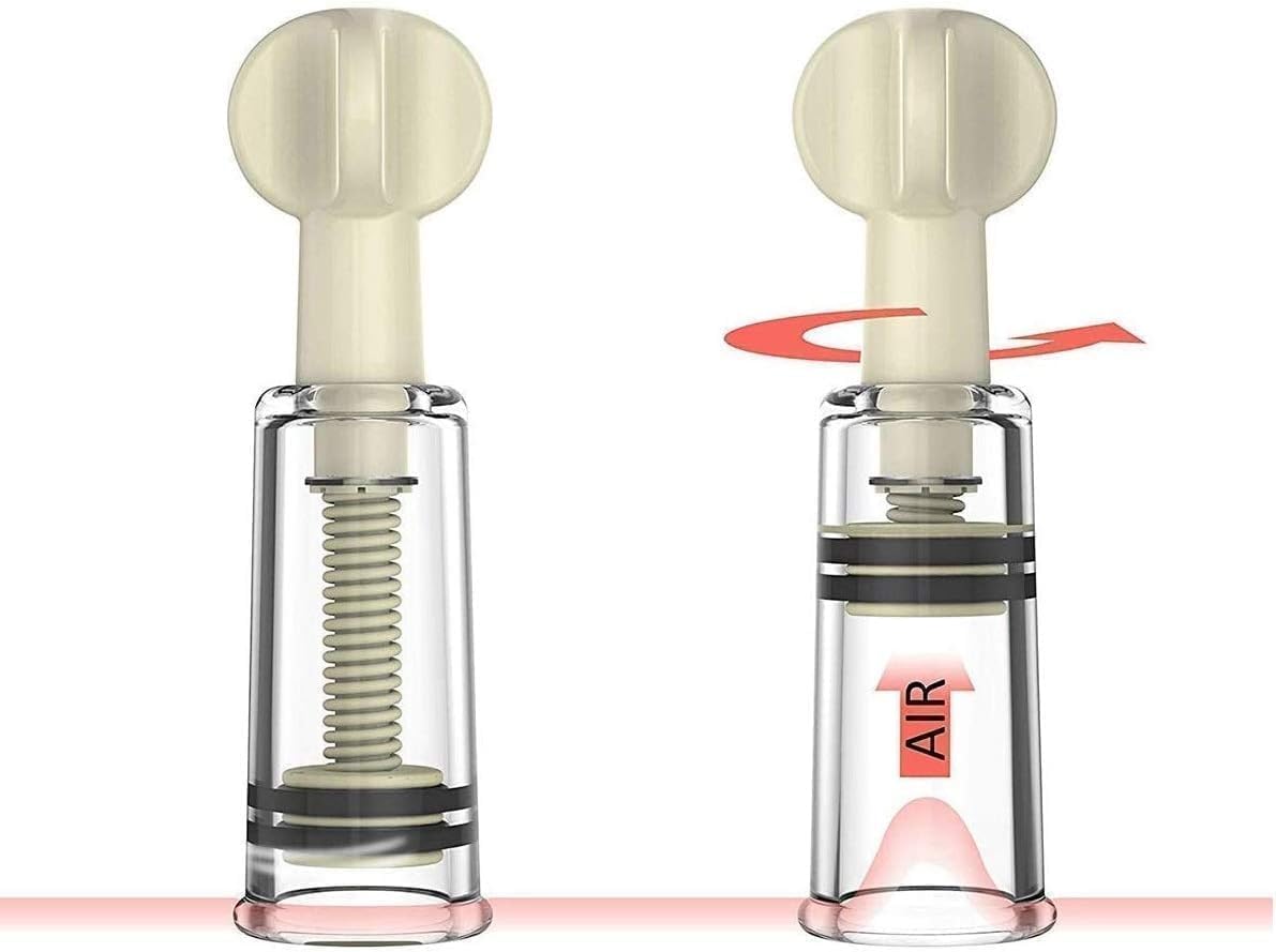 Finever Body Vacuum Suction Cup Breastfeeding Mother And Women For Nipp.Le Flat Shy And Inverted Nippl.Es Cups (4 Cup)
