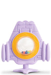 Moppets Infant Baby Silicone Teethers (Spaceship Purple)