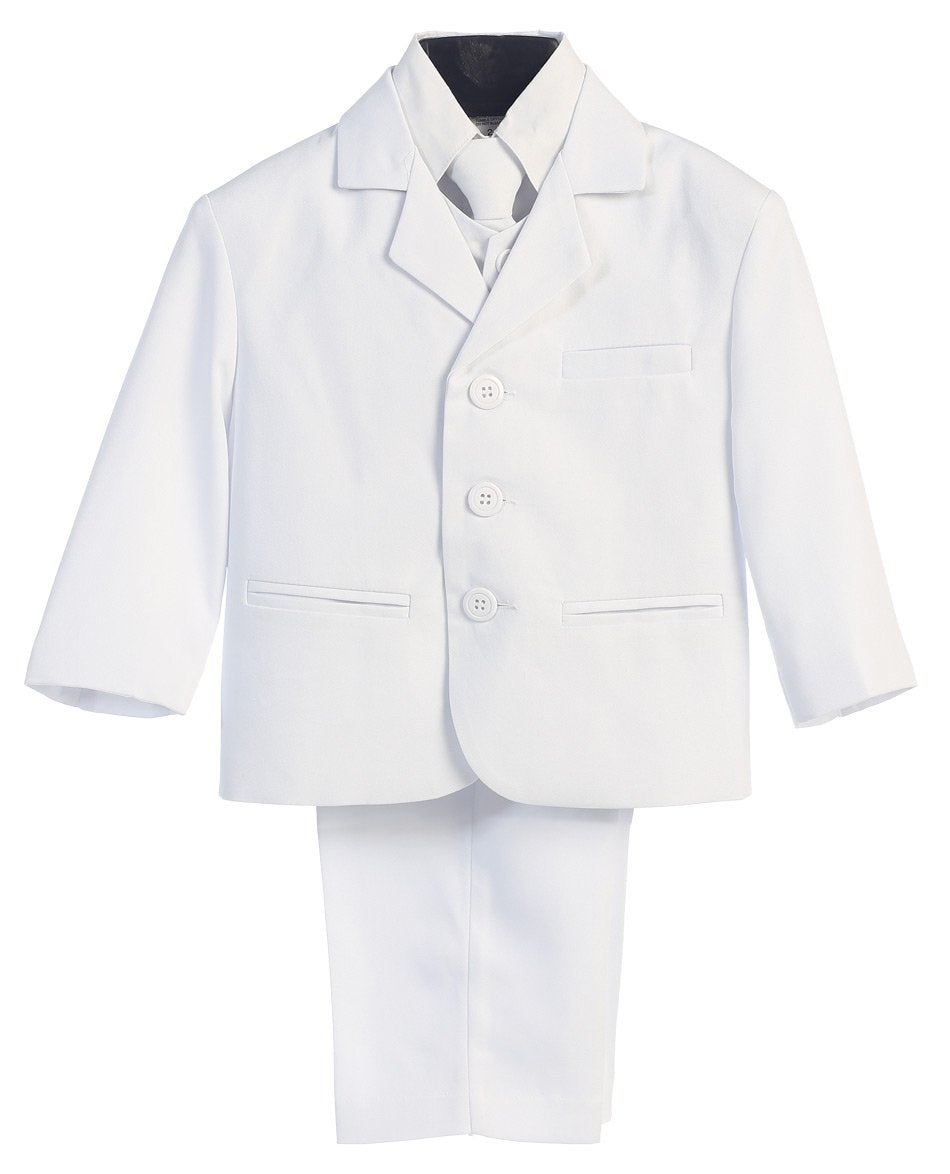 5 Piece White First Communion Or Christening Suit With Shirt, Vest, An – Cutebab WBBAPB0030XQMZ6