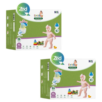 Firsthug Diaper Pants  Extra Large 56 Pcs Soft & Comfortable (1217 Kg)