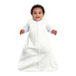 HALO SleepSack, 100% Cotton Wearable Blanket, Swaddle Transition Sleeping Bag, TOG 0.5, Cream, Small, 0-6 Months