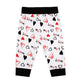 Lensous Newborn Infant Baby Boys Girls Mommy&Daddy'S Little Valentine Outfits Romper Pants Set(Black,0-3Months)