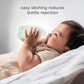 Olababy Gentle Silicone Baby Bottle, Anti-Colic, Bpa Free, Easy To Clean And Wide Neck Baby Bottles Best For Breast Feeding Babi
