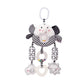 D-KINGCHY Baby Toys Car Seat Stroller Plush Hanging Rattle Animal Stuffed Hanging Toy with Teether Rattle Sound for 0-3 Years Ol