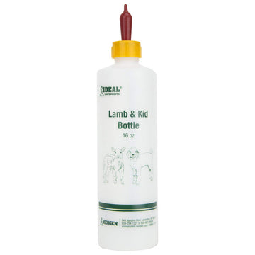 Ideal 7004 Lamb & Kid Bottle 16Oz W/Red Screw-On Teat